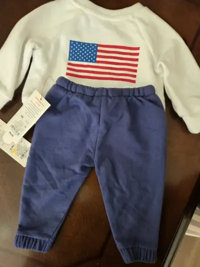 Conjunto bebé polerón y pantalón - miniatura 5