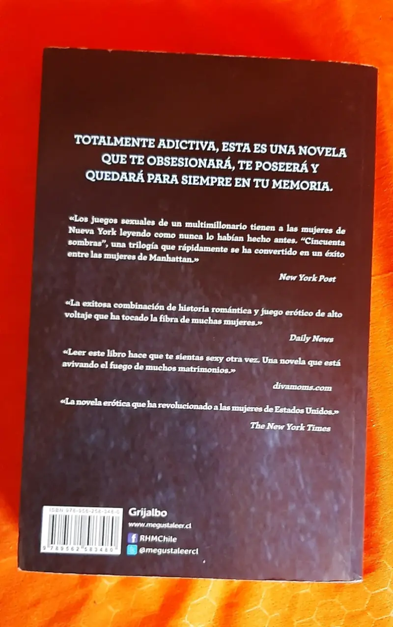 Libro Cincuenta sombras de Grey - 4