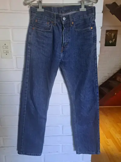 Jeans clásicos azul oscuro - miniatura 1