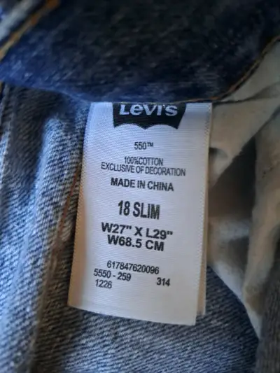 Jeans Levi's azul clásico - miniatura 3