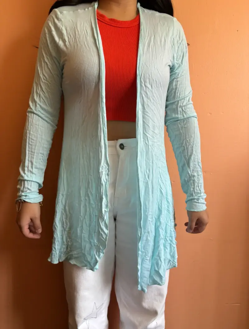 Cardigan celeste - 1
