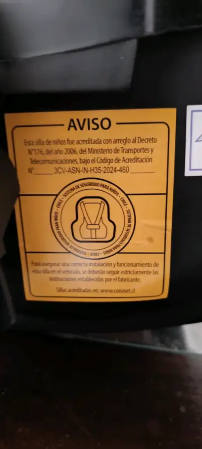 Silla de auto para bebé Infanti Zion - miniatura 5