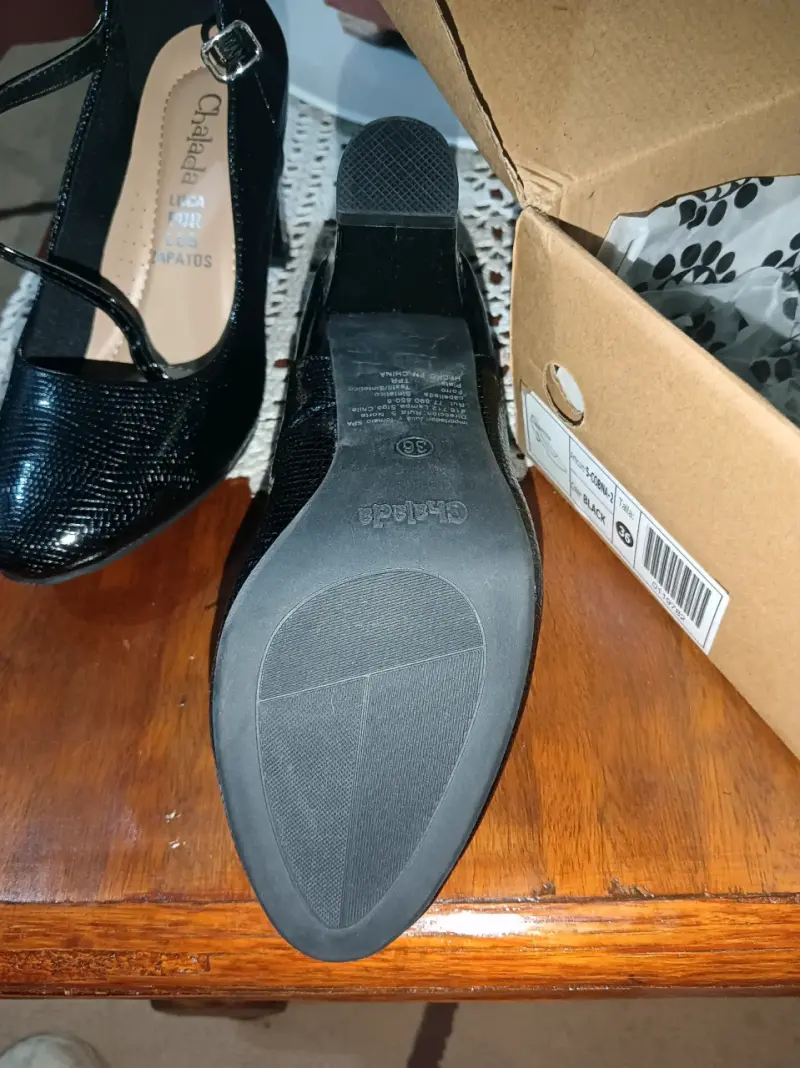 Zapatos de tacón negro elegante - 3