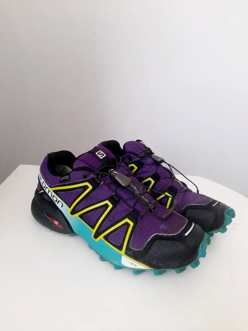Zapatillas running Mujer Salomon moradas
