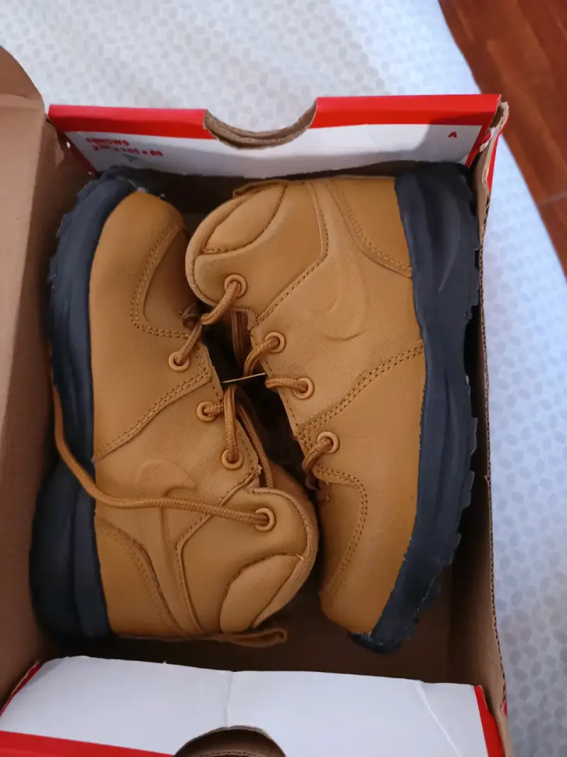 Botines camel para niños - 2