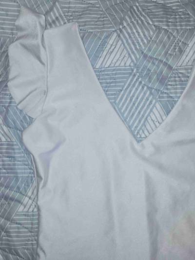 Body blanco con vuelos - miniatura 3