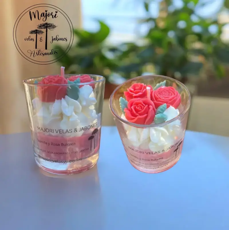 Velas decorativas con aromas - 1