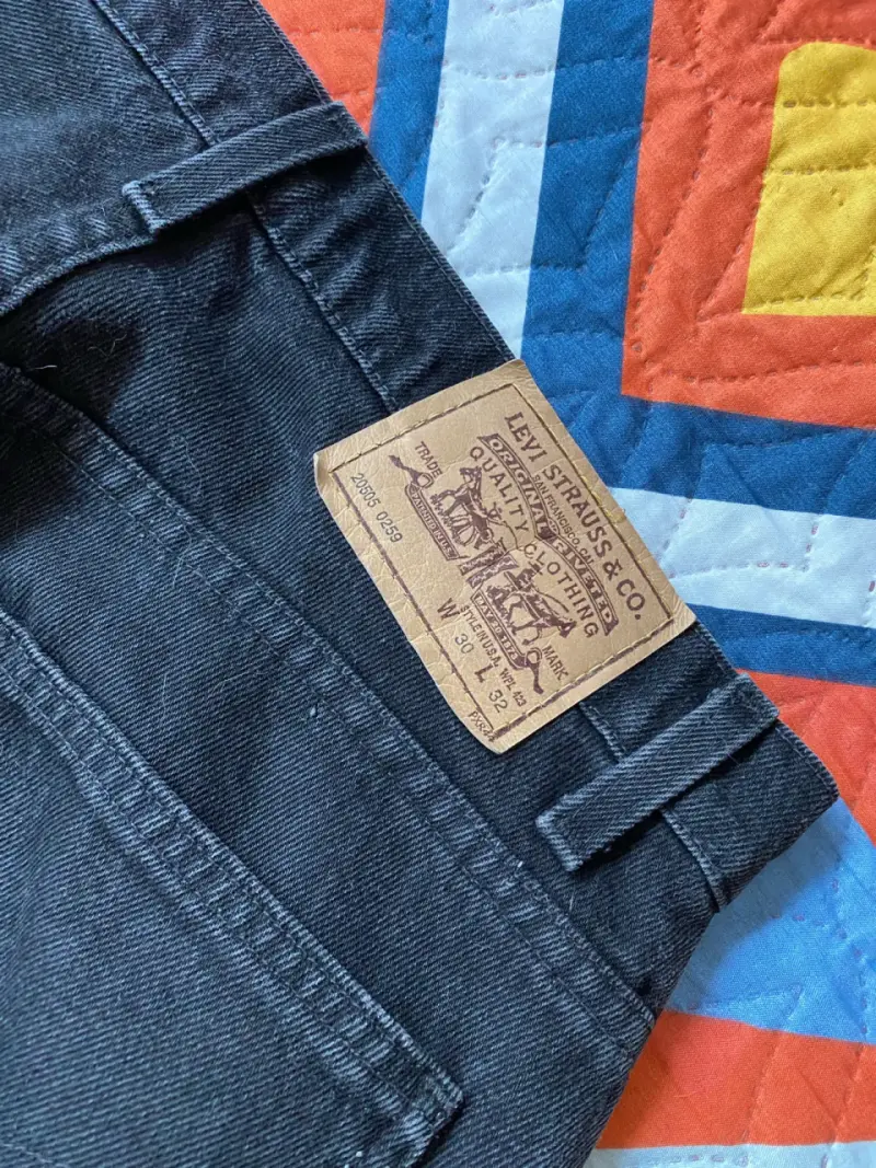 Jeans Levi's negros OG - 1