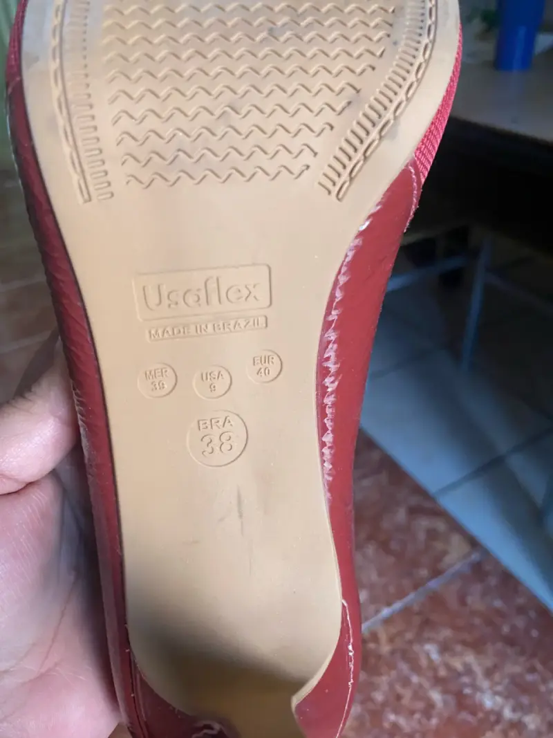 Tacones rojos Usaflex - 3