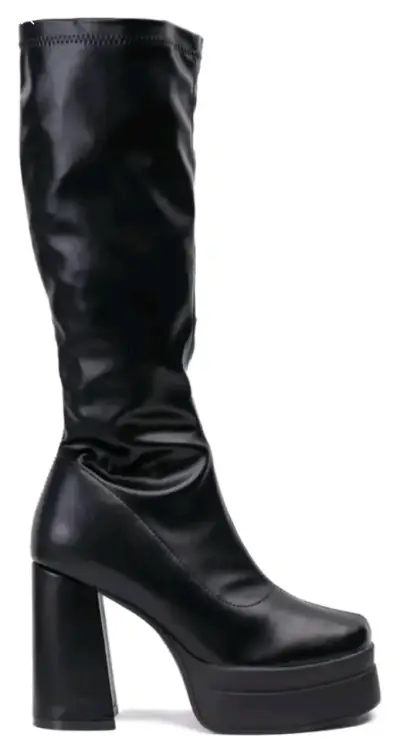 Botas negras de plataforma - miniatura 2