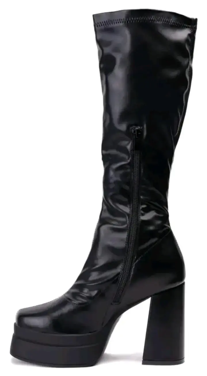 Botas negras de plataforma - 3
