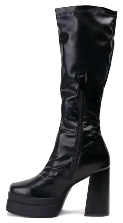 Botas negras de plataforma - miniatura 3
