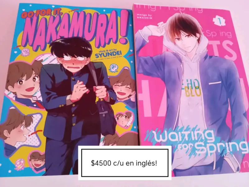 Mangas en inglés: Nakamura y Waiting for Spring