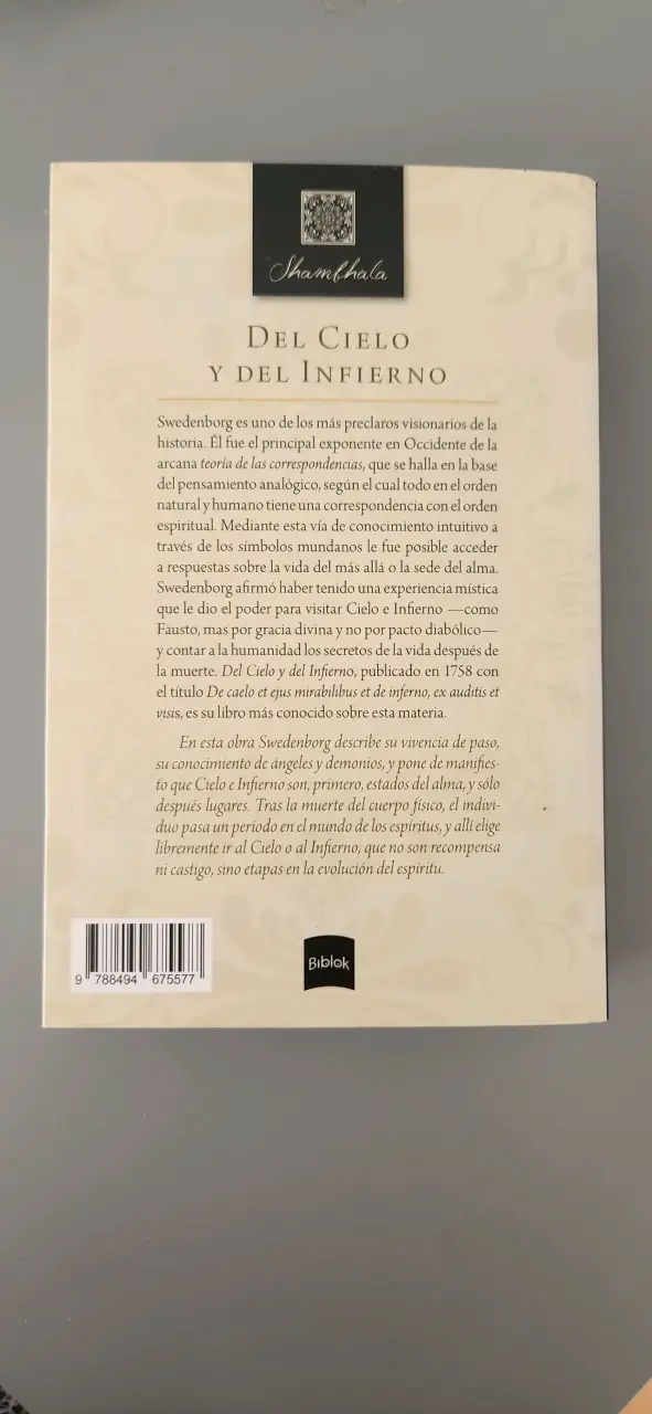 Libro Del Cielo y del Infierno - 2