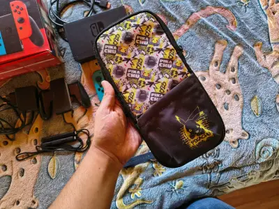 Nintendo switch V2 neon - miniatura 6
