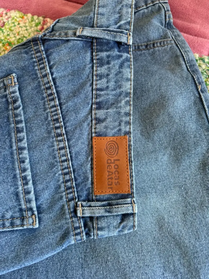Jeans azul Locas de atar - 2
