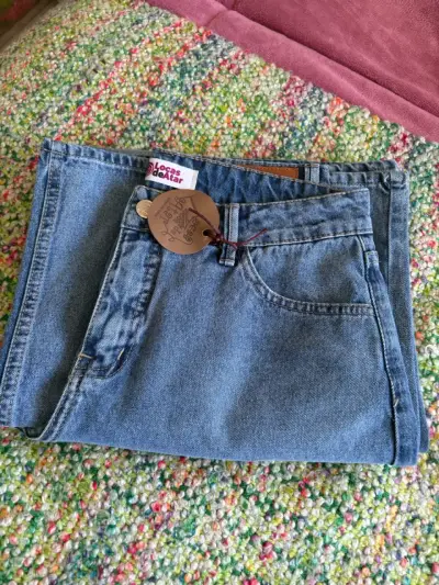 Jeans azul Locas de atar - miniatura 5