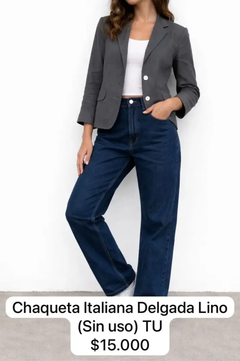 Chaqueta Italiana Lino - 2