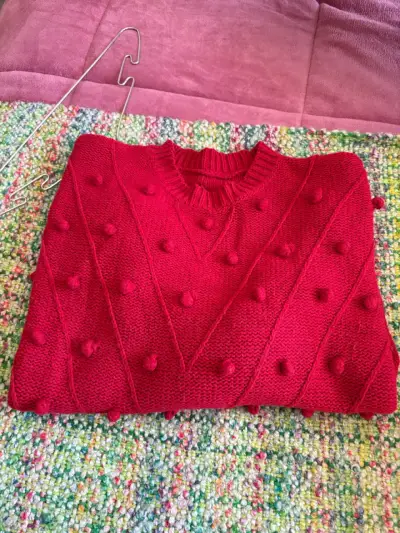 Sweter  rojo - miniatura 1