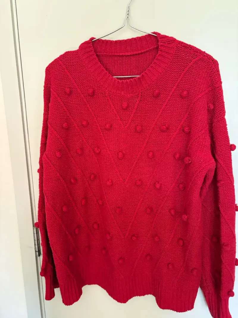 Sweter  rojo - 2