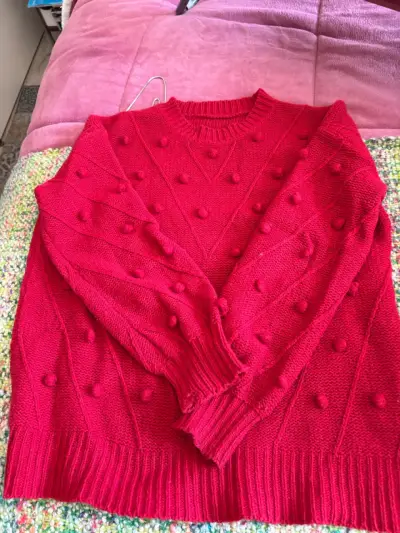 Sweter  rojo - miniatura 3