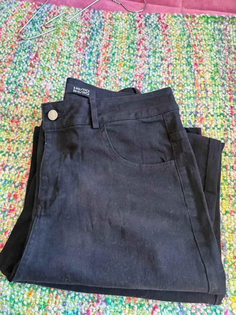 Jeans negro elásticado - 2