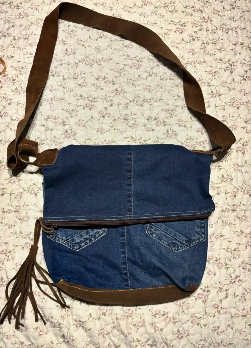 Cartera de jeans wados - 2