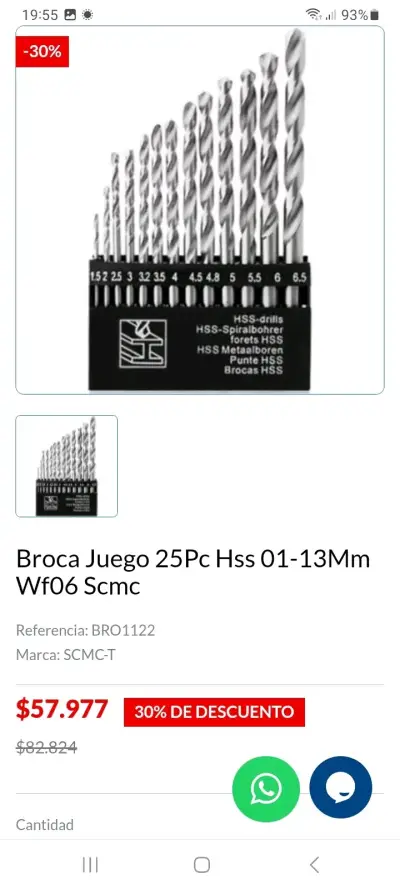 Vendo juego de brocas - miniatura 2
