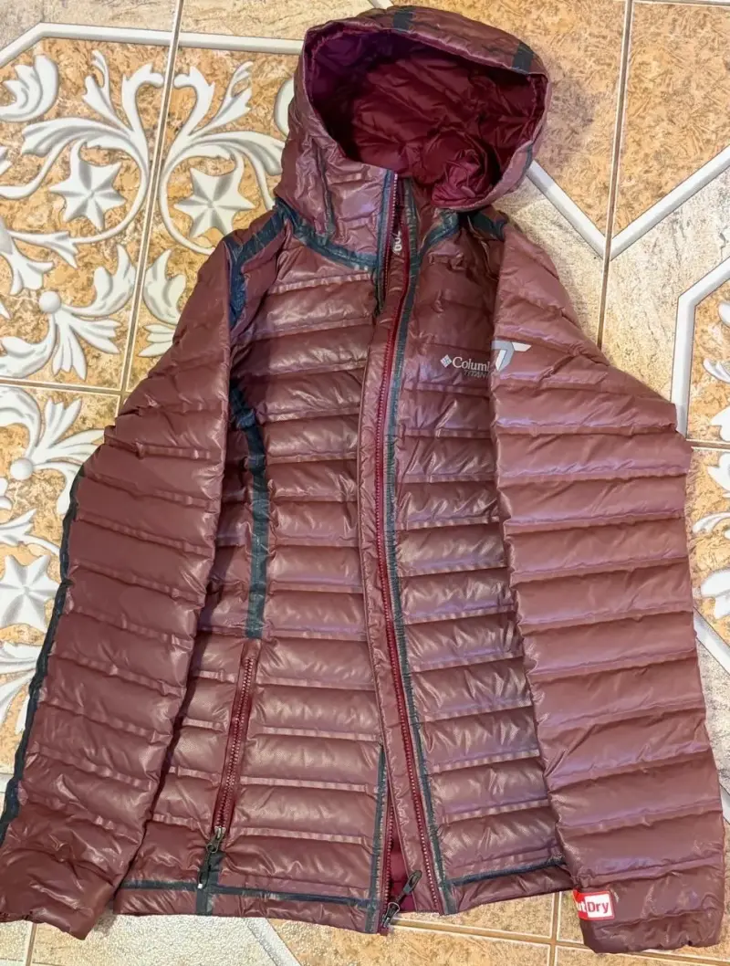 Parka columbia titanium
