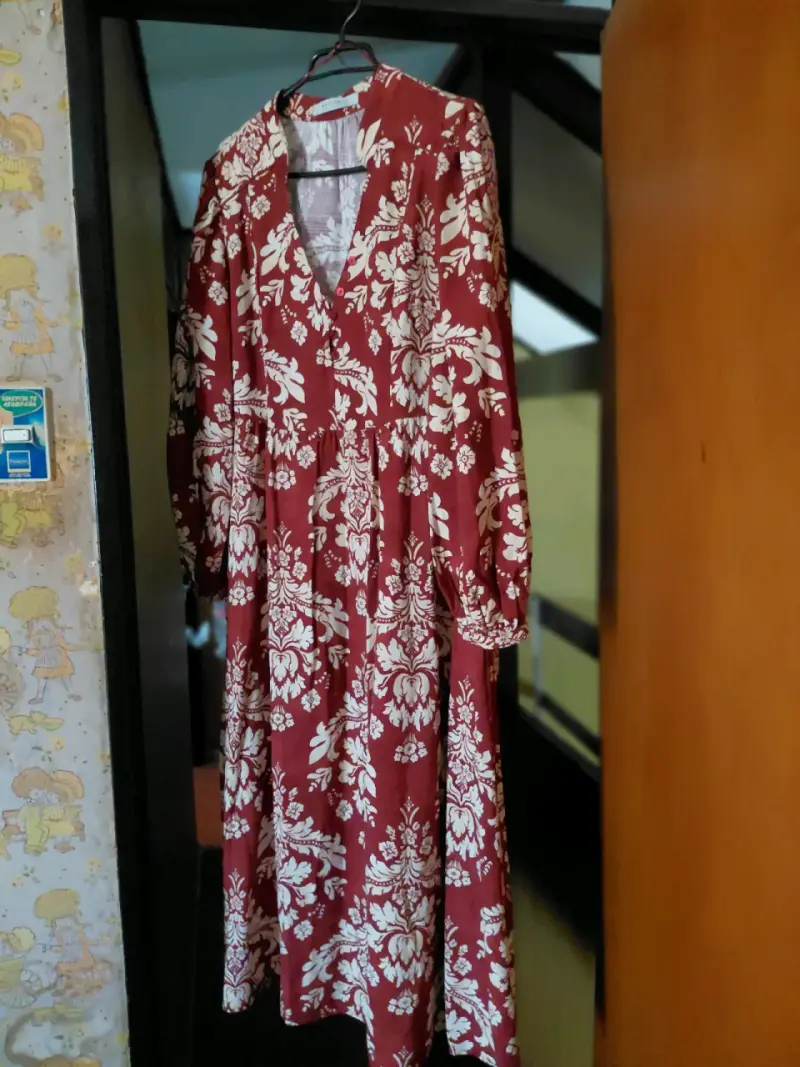 Vestido estampado mujer, Basement,  XL - 1