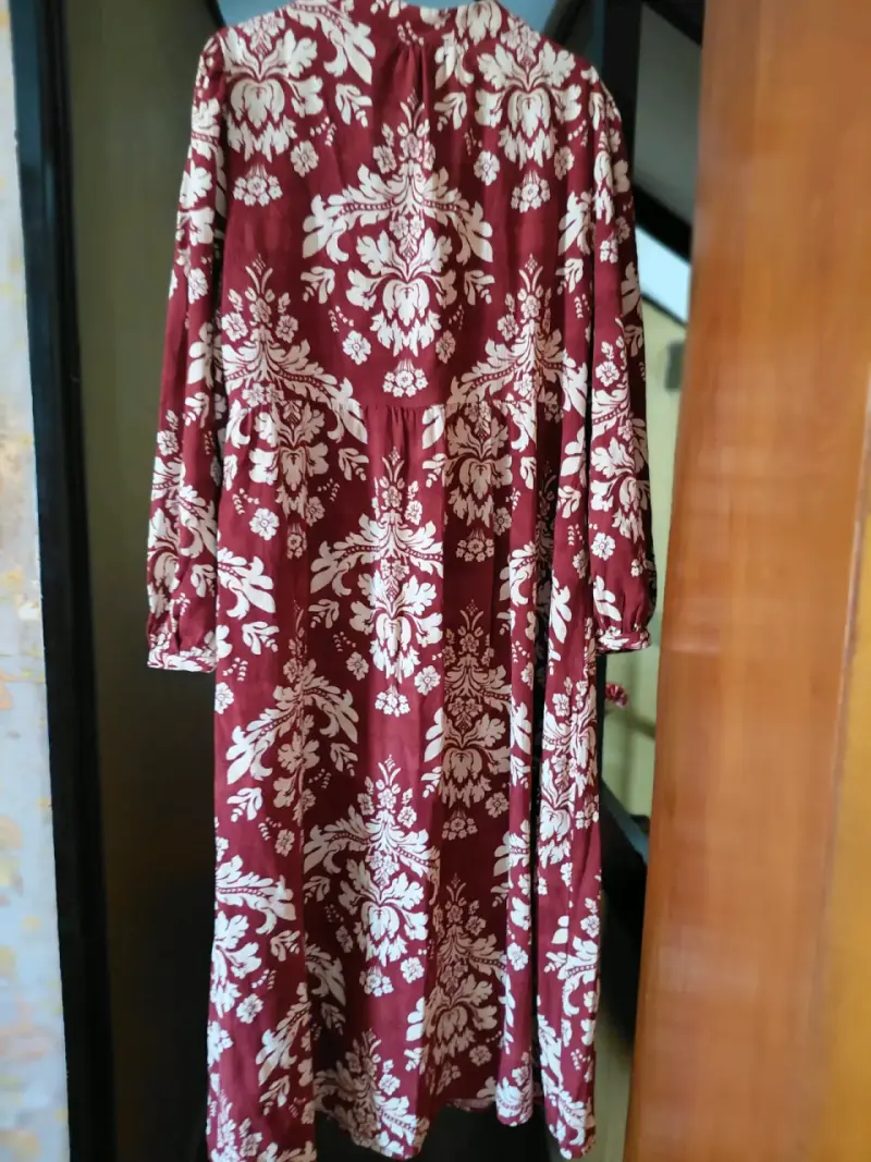 Vestido estampado mujer, Basement,  XL - 2