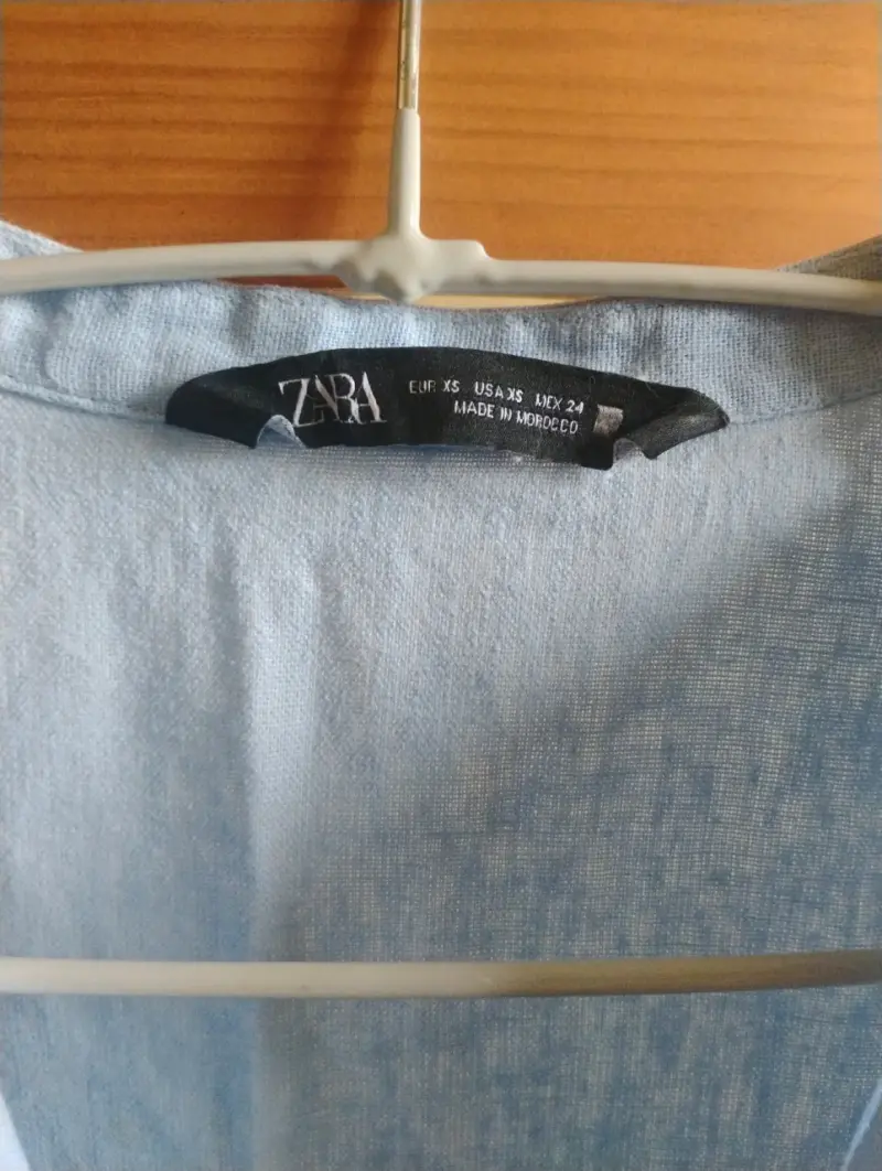 Blusa tipo mezclilla - 2