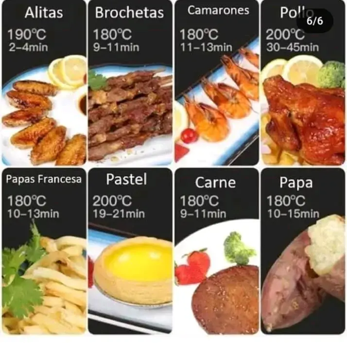 Freidora de aire 6 litros - 3