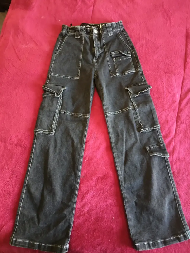 Jeans negro, faldas y shorts - 3