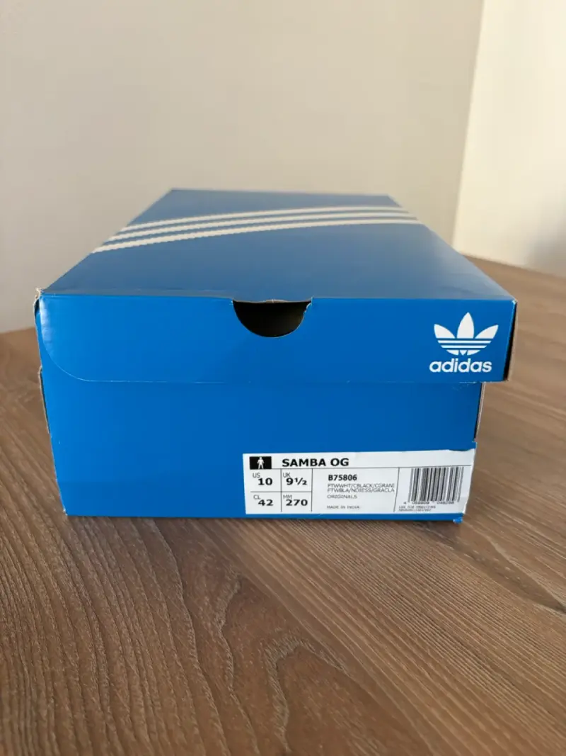 Adidas Samba OG White Gum - US10 - 4