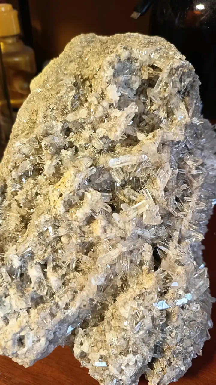 Drusa de cuarzo cristal - 3