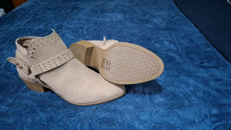 Zapatos tipo Botin Beige - 3