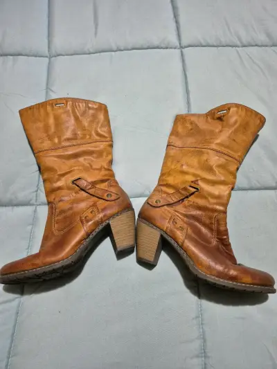 Botas camel - miniatura 4