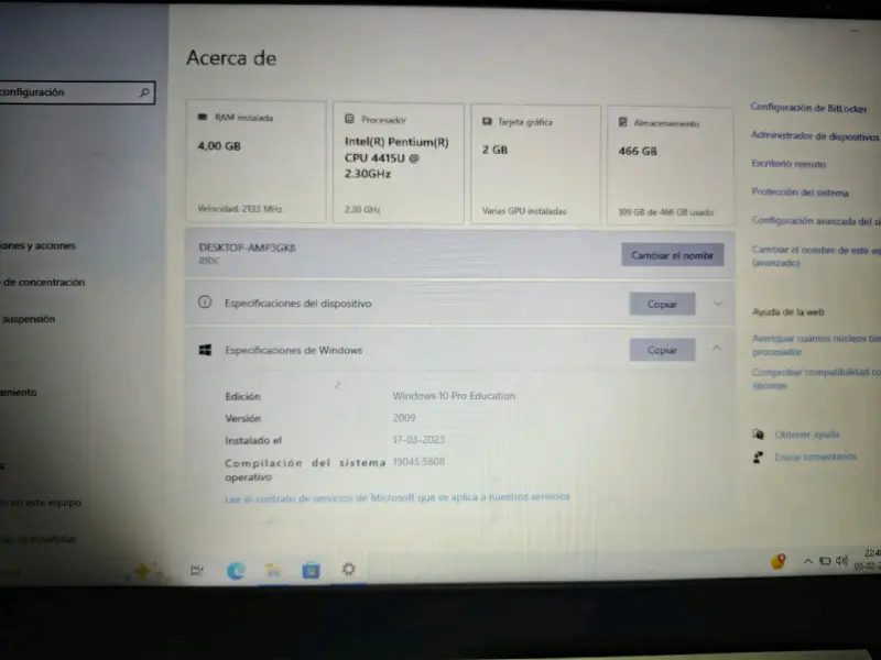 Vendo Lenovo - 4