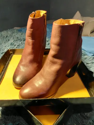 Vacheta burdeo zapato mujer - miniatura 3