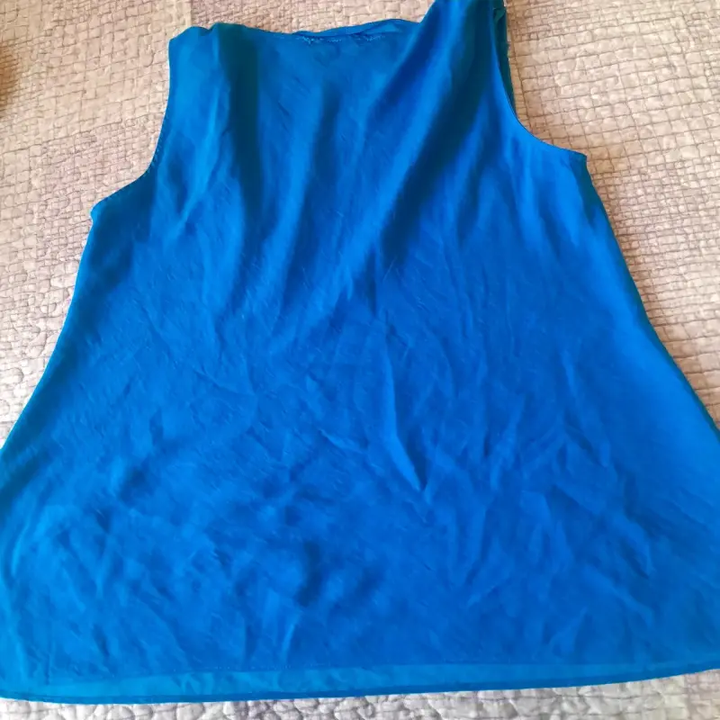 Blusa azul de verano - 4