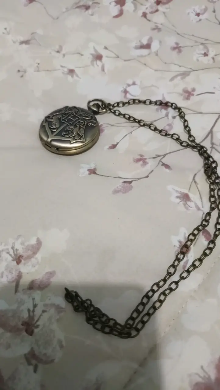 Collar de reloj de bolsillo de cuarzo con el escud - 2