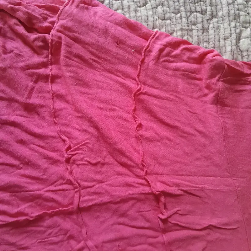 Polera sin mangas rosa - 3