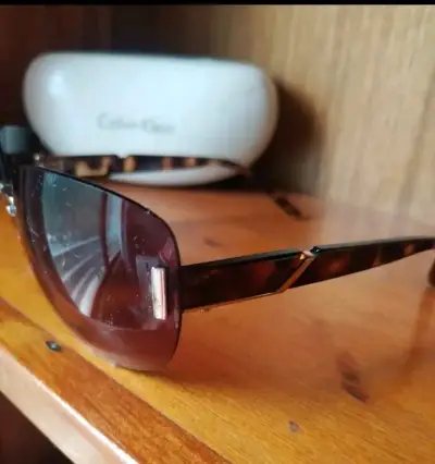 Anteojos de sol Calvin Klein café - miniatura 4