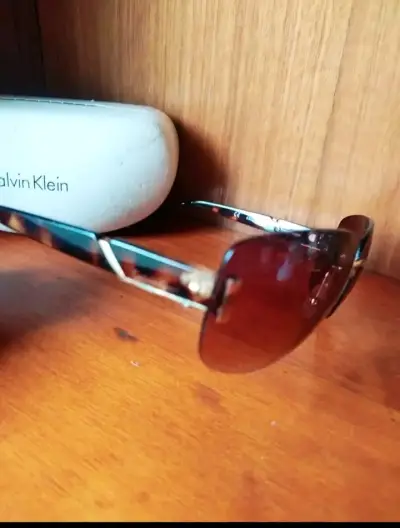 Anteojos de sol Calvin Klein café - miniatura 5