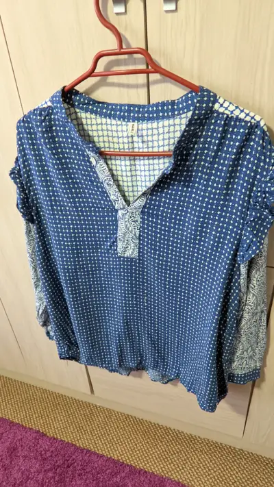 Polera Blugirl Mujer Talla M COMO NUEVA - miniatura 3