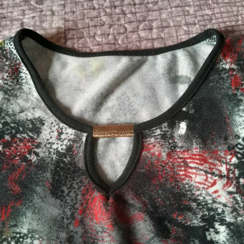 Polera multicolor mangas largas - 2