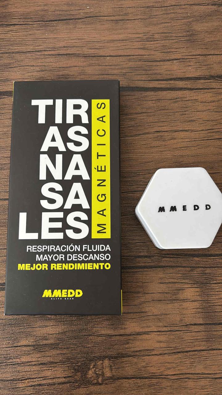 Tiras nasales + caja almacenamiento