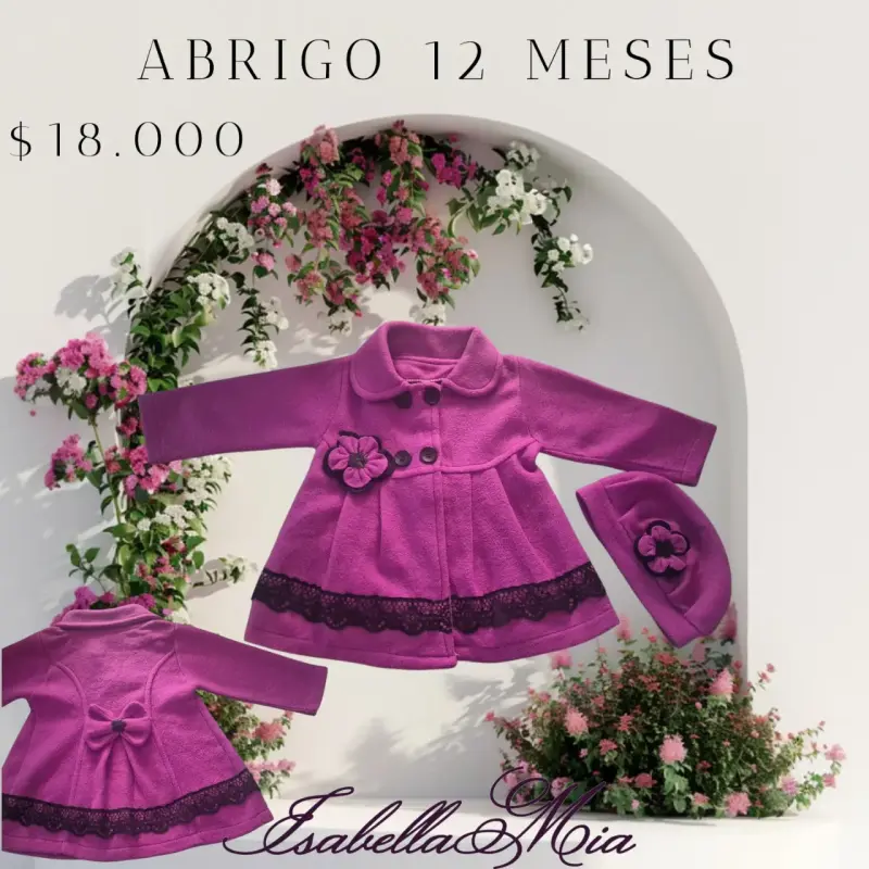 Abrigo 12 meses + boina