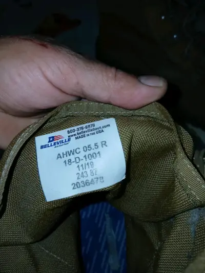 bota militar americana - miniatura 3